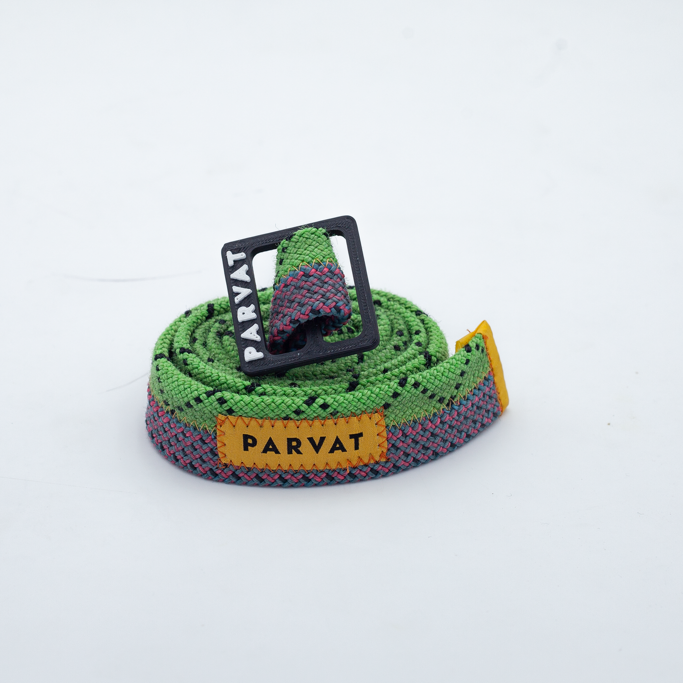 Recycled 2 Ropes Belt "Tribe" #7