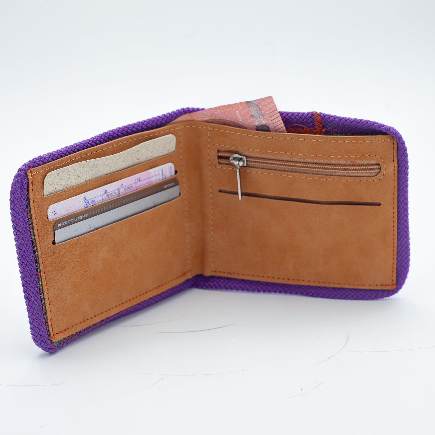 Recycled Ropes Wallet #6