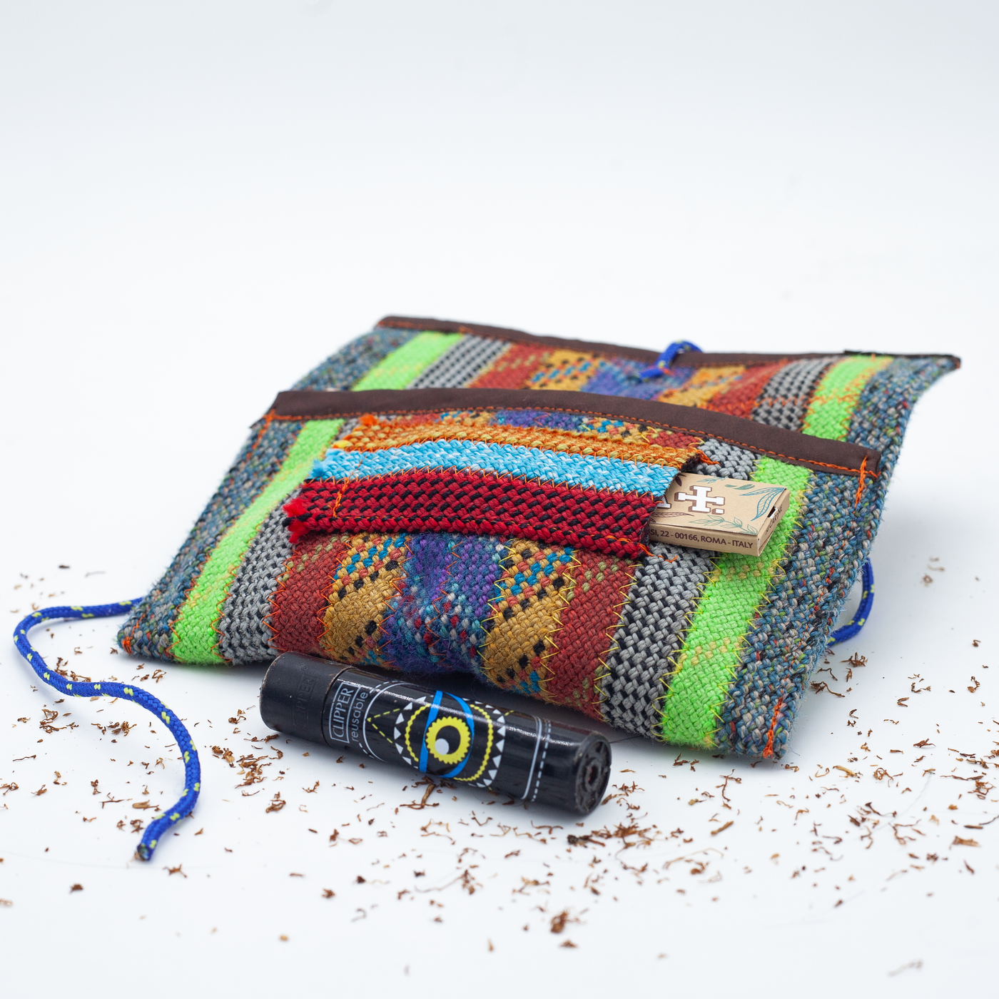Recycled Ropes Tobacco Pouch #1