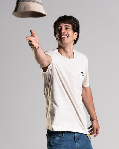 "Non seguitemi, mi sono perso" T-Shirt Natural Raw