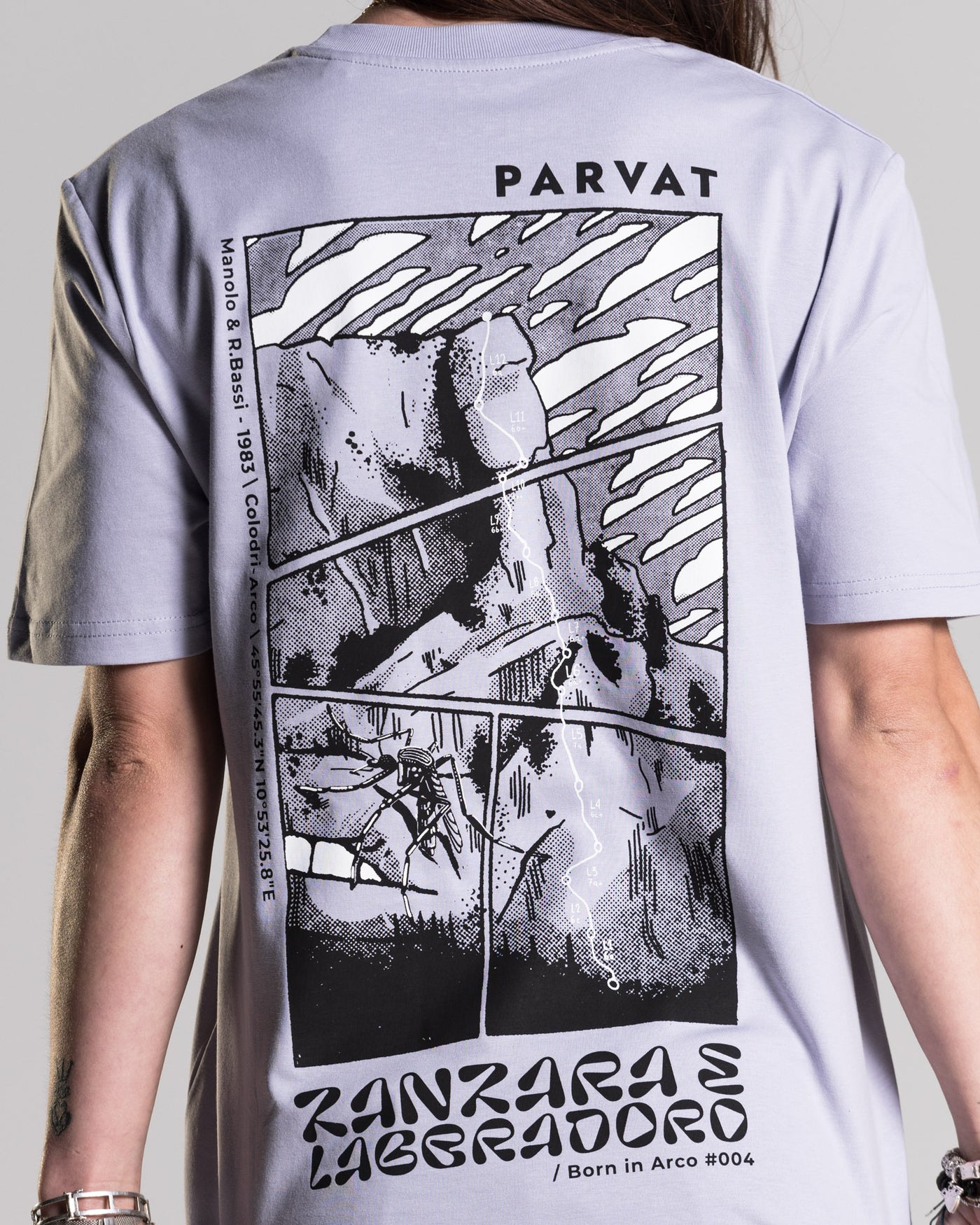 "Zanzara e labbradoro" T-Shirt Lavander