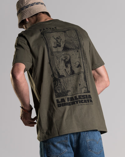 "Dimenticata" T-Shirt Khaki