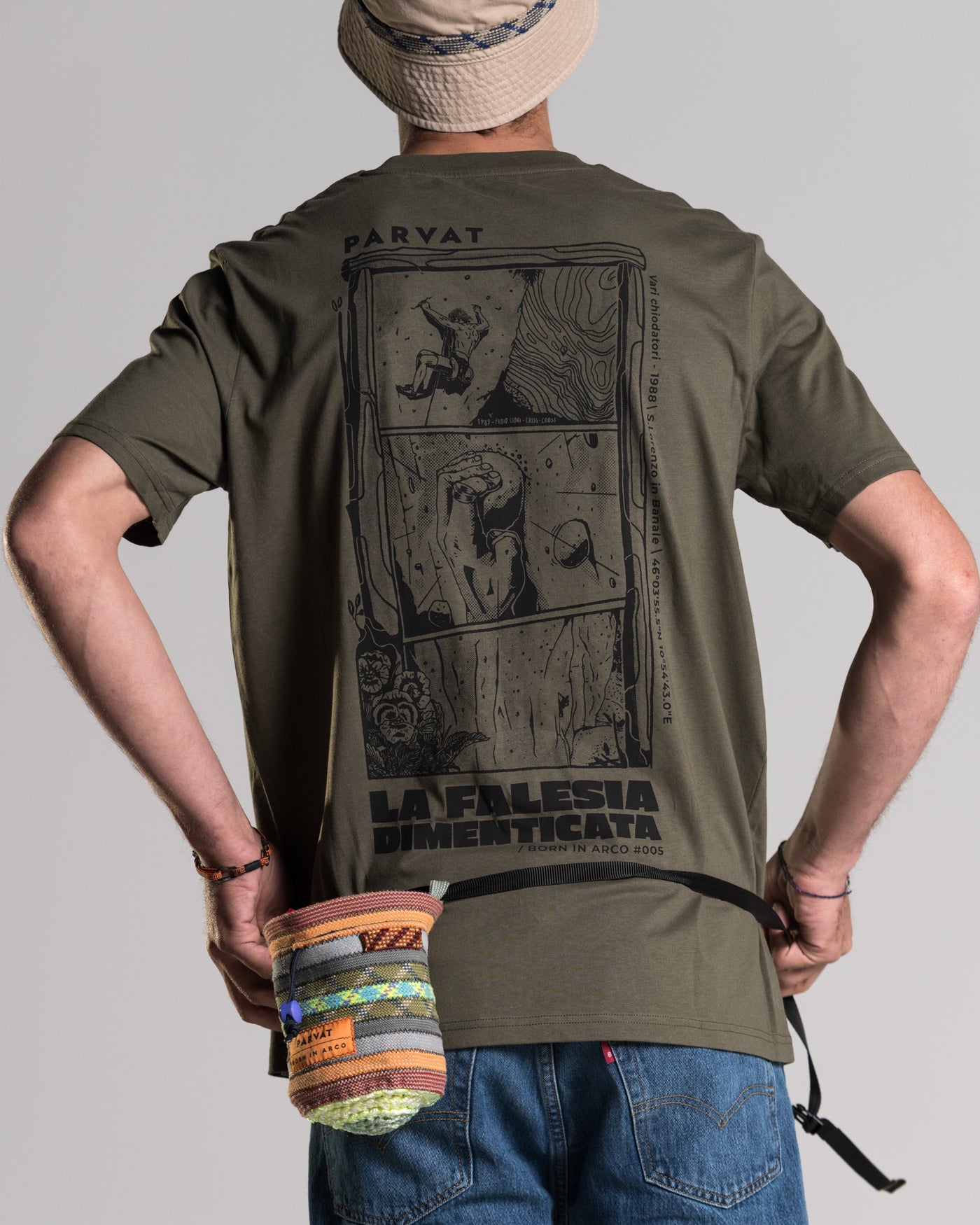 "Dimenticata" T-Shirt Khaki