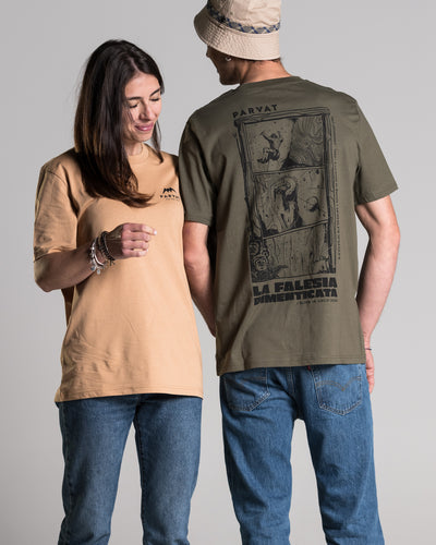 "Dimenticata" T-Shirt Khaki