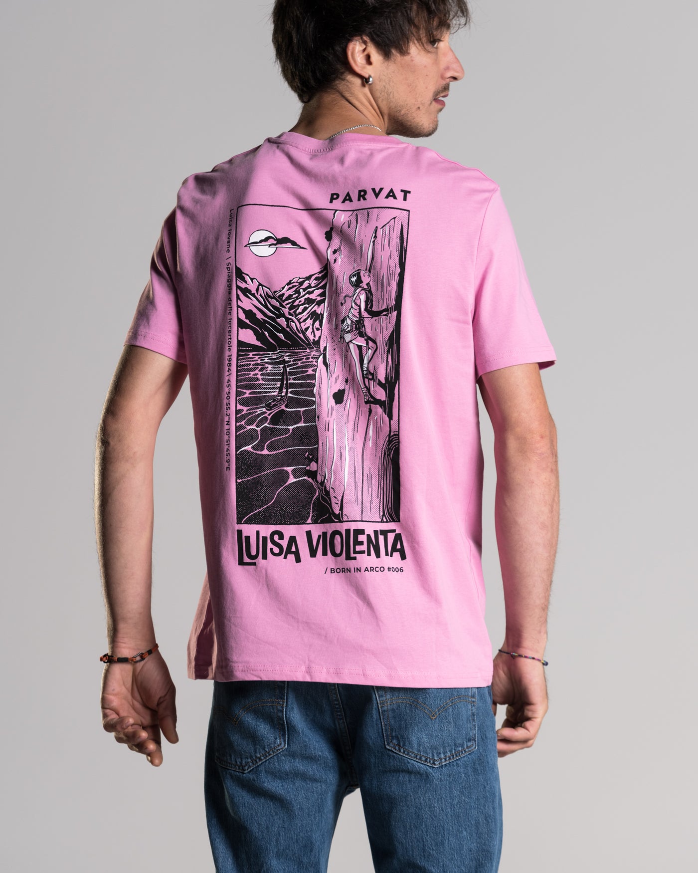 "Luisa Violenta" T-Shirt Pink