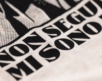 "Non seguitemi, mi sono perso" T-Shirt Natural Raw