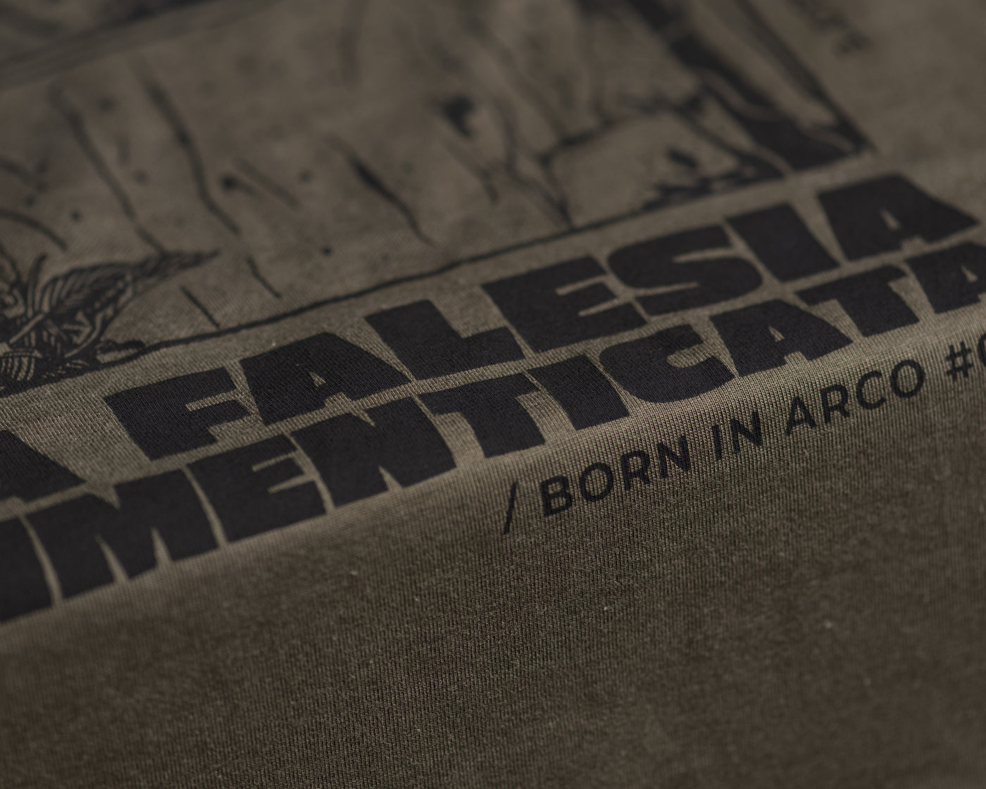 "Dimenticata" T-Shirt Khaki