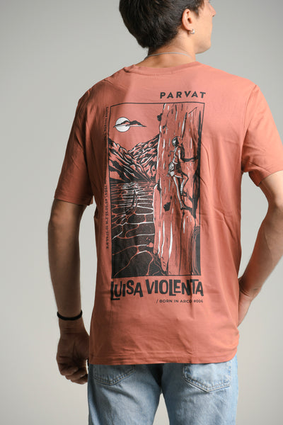 "Luisa Violenta" T-Shirt Heritage Brown