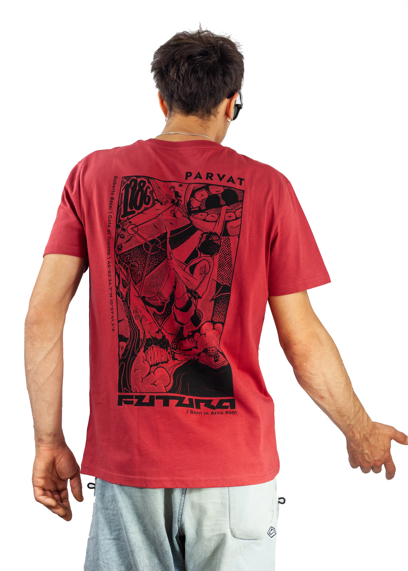 T-Shirt "Futura" Red Heart
